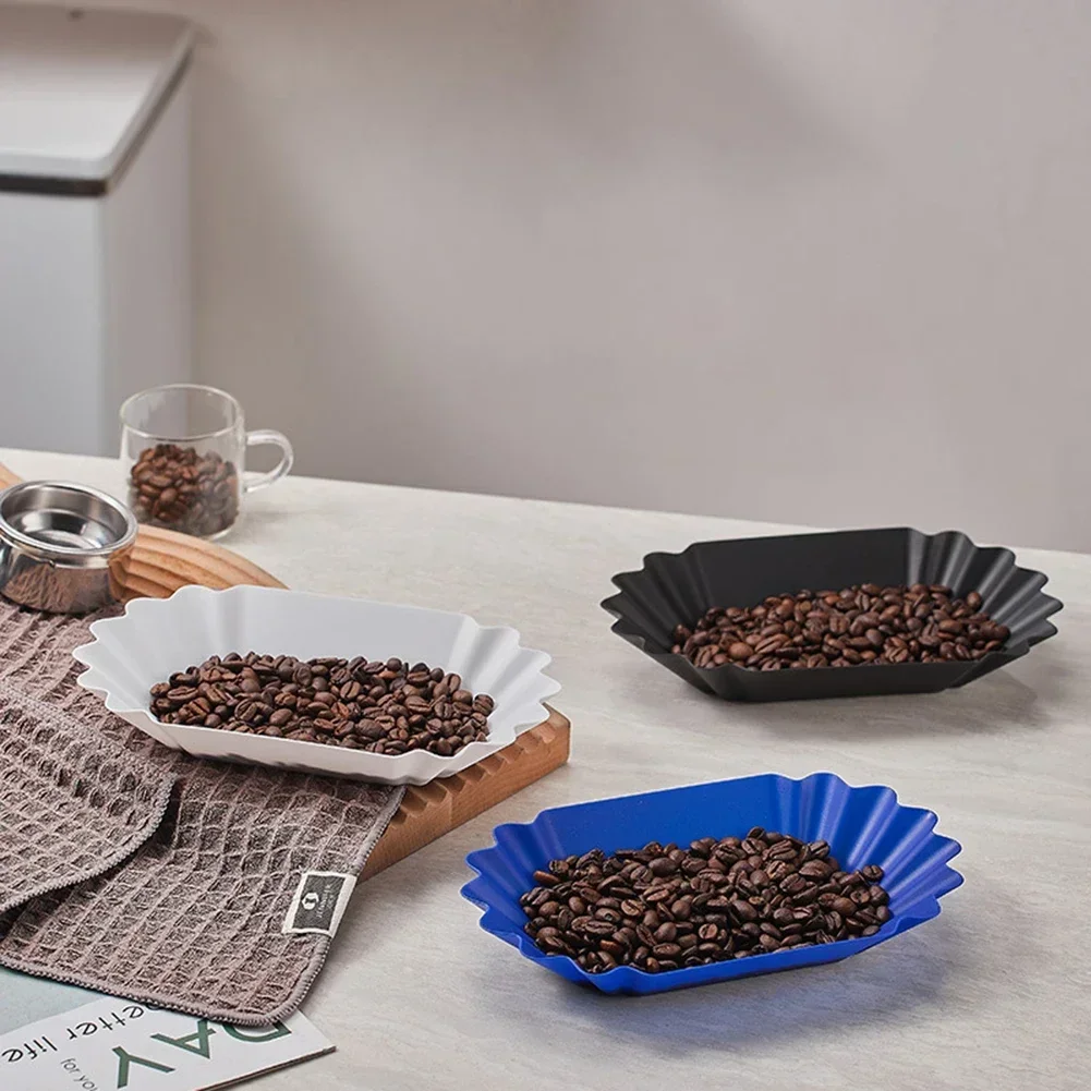 Tasting Plate Display Plate Display Dish Sleek and Functional Coffee Bean Tasting Plate Perfect for Sampling and Displaying