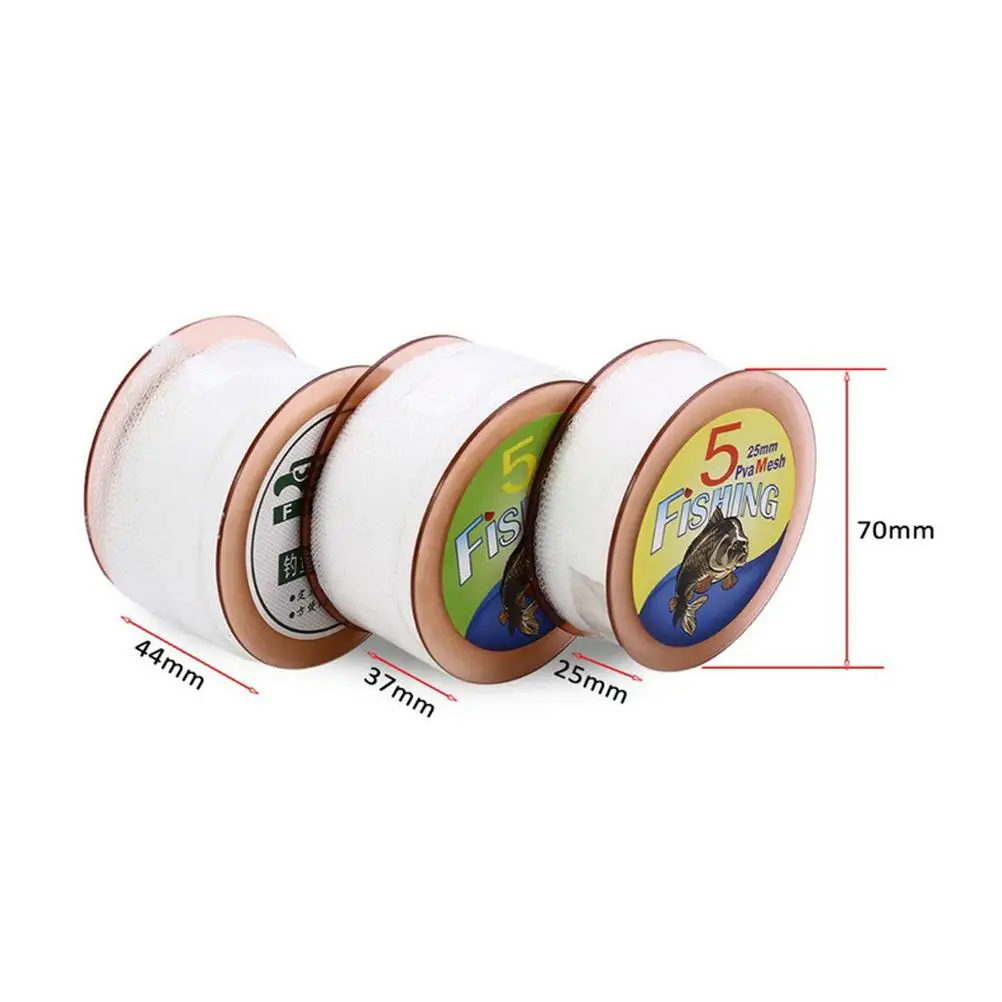

5 M Baits Releasing Effect PVA Mesh Refill Feeder Bag Water Soluble Stocking Net Fishing
