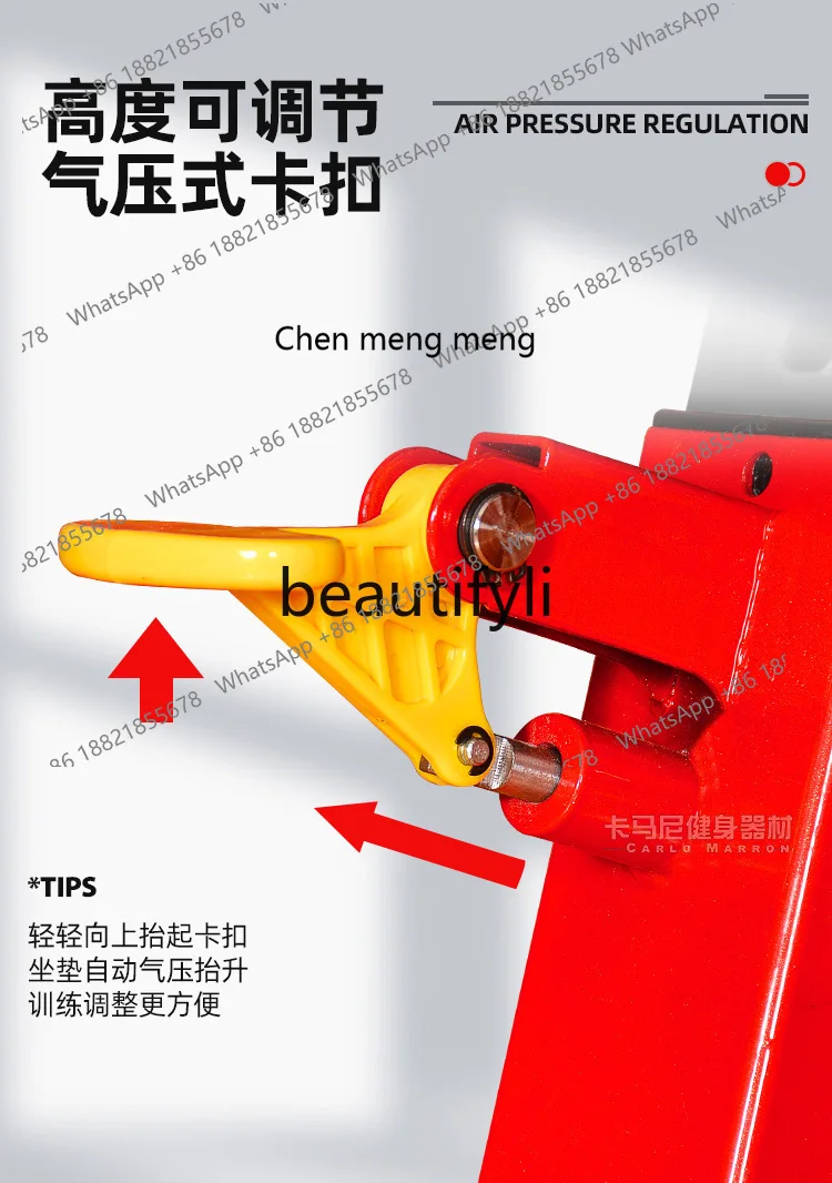 x  Factory Direct Sales Gym Equipment Rowing Boat High Back Trainer Commercial Transfer Hummer Strength Equipment