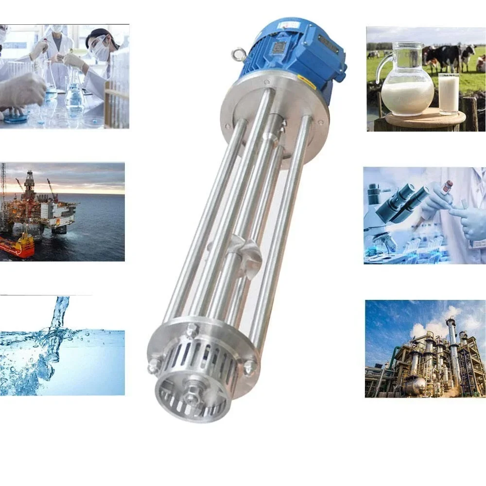 2.2KW High Speed Shear Emulsion Dispersing Machine Printing Ink Paint Disperser Emulsifier Homogenizer Agitator Emulsifying Tool
