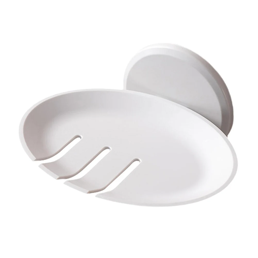 

Совершенно новая мыльница для ванной комнаты, держатель для мыла, стеллаж для хранения, полая многофункциональная косая форма из АБС-пластика с присосками