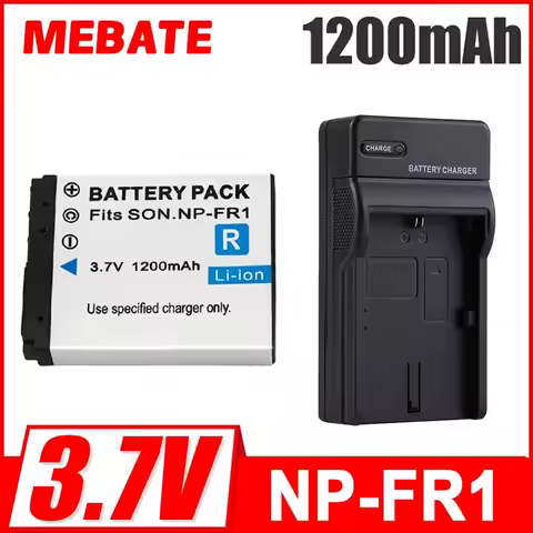 Upgrade NP-FR1 NPFR1 3.7V 1200mAh Replacement Camera Battery for Sony DSC P100 P200 P150 T30 G1 V3 T50 F88 P100L P100LJ