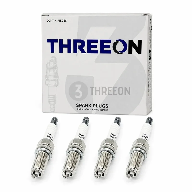 3/4/6pcs THREEON Iridium Spark Plug For RENAULT KOLEOS 2008 SUV 2.5 For SAMSUNG QM5 2006 SUV 2.5 22 40 1JA 01B TOSP3033
