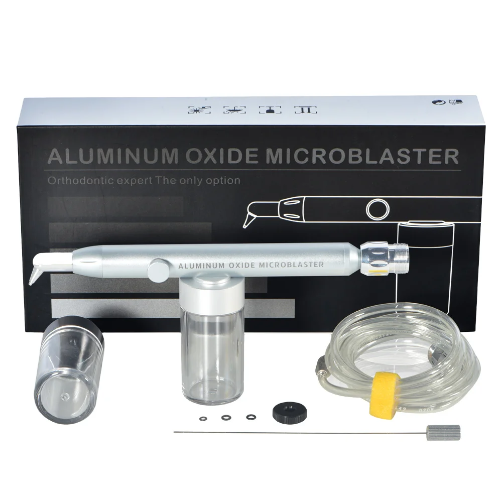 

Dental Aluminum Oxide Microblaster Air Polisher Sandblasting Sandblaster Borden 2Hole B2 Midwest 4Hole M4