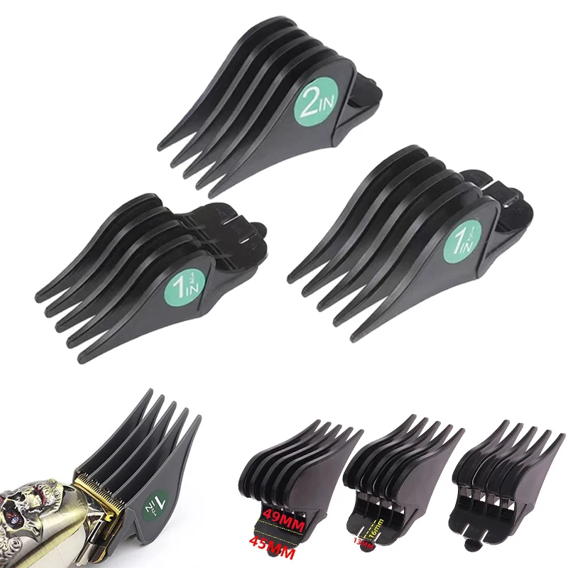 3 قطعة/المجموعة الحد مشط 32 مللي متر 38 مللي متر 51 مللي متر ل Wahl مقص الشعر الحرس صالون حلاقة قطع دليل أمشاط كليبرز الكهربائية ملحق #1