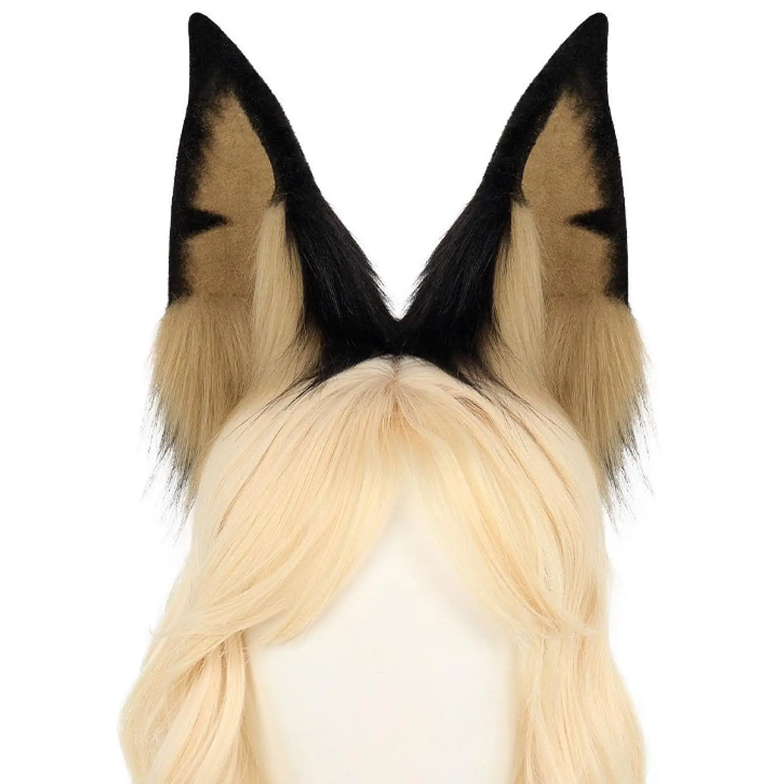 عصابة رأس على شكل أذن الكلب من دوبيرمان، إكسسوار زي للحفلات للرجال والنساء #2