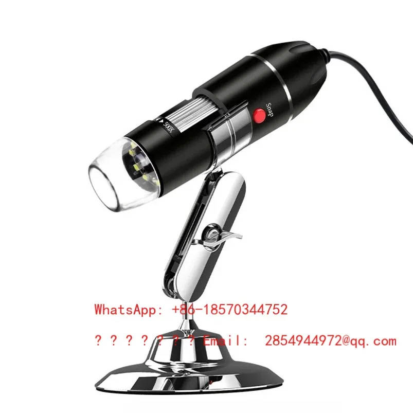 2026    1000X Electronic Digital Mobile Phone Microscope USB Hand-held Magnifying Glass with LED Light