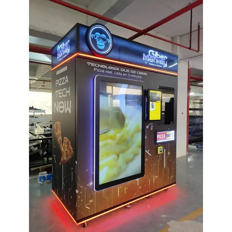 FL Customized High Quality Premium Trade Pizza Vending Machine Includes Frozen Lettuce Equipment