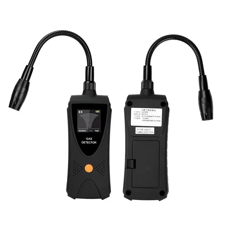 Rilevatore di gas combustibile ABAC Rilevatore di perdite di gas combustibile con LCD a colori con allarme visivo acustico