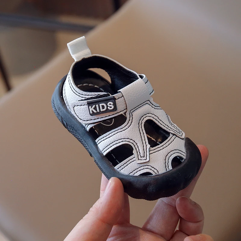 

Baby Summer Sandals White Boys Toddler Shoes Baby Shoes Little Kids Girls Children Soft Sports Sandals 0-6 Years Old Kids Shoes
