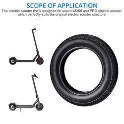 10 Inch Electric Scooter Rubber Tire Camera for Xiaomi M365 1S Pro Pro2 Mi 3 Kickscooter Reinforced Stable-Proof Outer Tyre