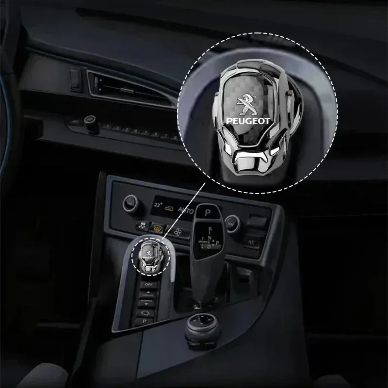 Car Styling Metal One-button Start Button Stickers Accessories For Peugeot 307 308 408 508 RCZ CC SW 208 3008 2008 107 206 207