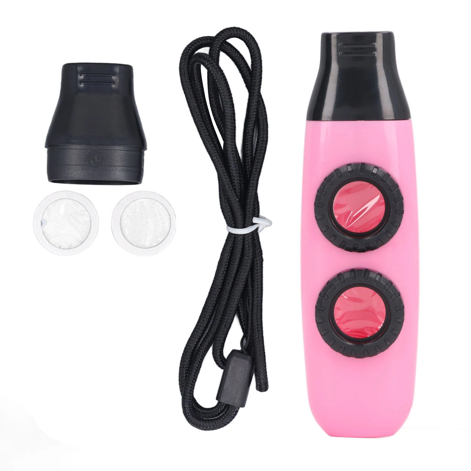 Dubbele Kazoo-fluit Kazoo-fluit Fluit met twee gaten Windverstelbaar muzikaal blaasinstrument met membraan voor spelprestaties