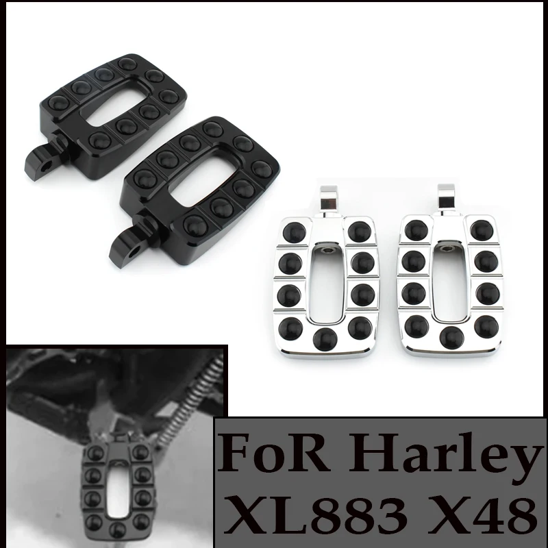 pedane-poggiapiedi-antiscivolo-per-moto-harley-davidson-touring-dyna-fatboy-sportster-xl883-xl1200