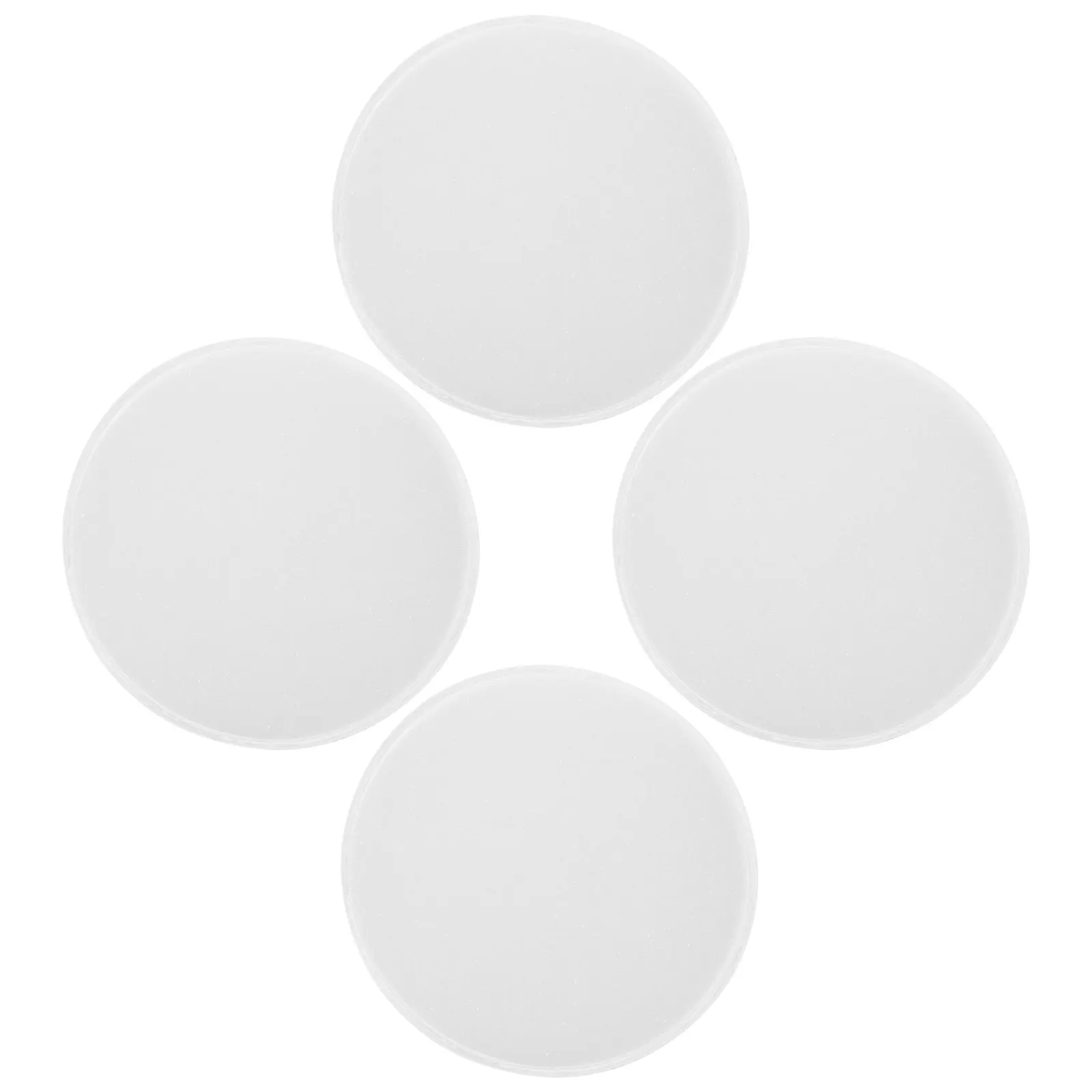

4 Pcs Fingertip Moistener Sponge Wet Hand Tool Cash Counting Transparent Box Office Supplies Bank Clerk Financier Accessories