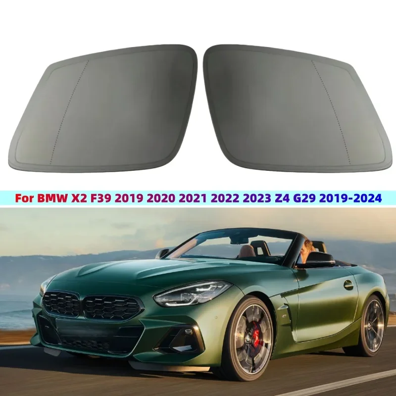 Auto Dimming Anti-Glare Heated Rear Mirror Glass Fit for BMW X2 F39 2019-2023 & Z4 G29 2019-2024