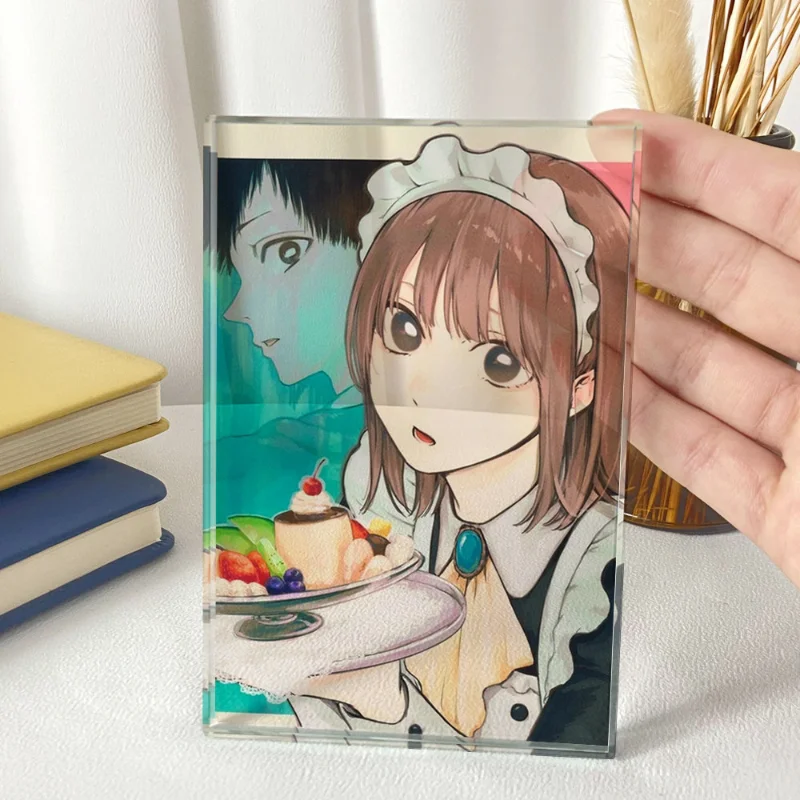 Blue Box Crystal Standee, My Youthful Look, in This Box, Anime Merchandise, 2D Culture.