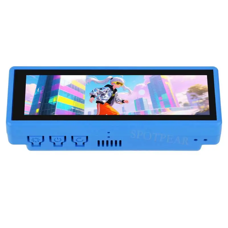 Placa de desarrollo ESP32-S3 Pantalla táctil capacitiva de 3,49 pulgadas DeepSeek AI Chat Box Pantalla LCD de 3,49 pulgadas 172 × 640 N16R8