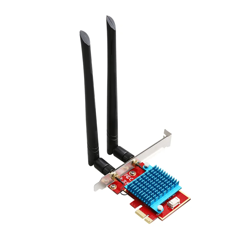 10 pçs mini pcie sem fio pcie 1x para m.2 ngff e-key placa de expansão suporte bluetooth adaptador wi-fi para módulo de placa de rede