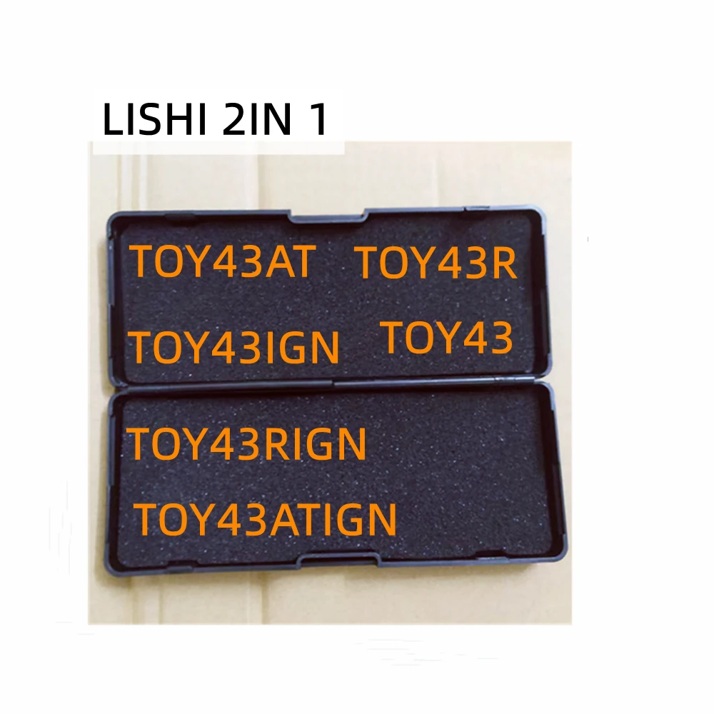 

LISHI 2 IN 1 TOY43 TOY43AT TOY43r TOY43Ign toy43ATIgn TOY43RIgn 2in1 Decoder and Pick for Toyota / Subaru/GMC/Chevy /ISUZU