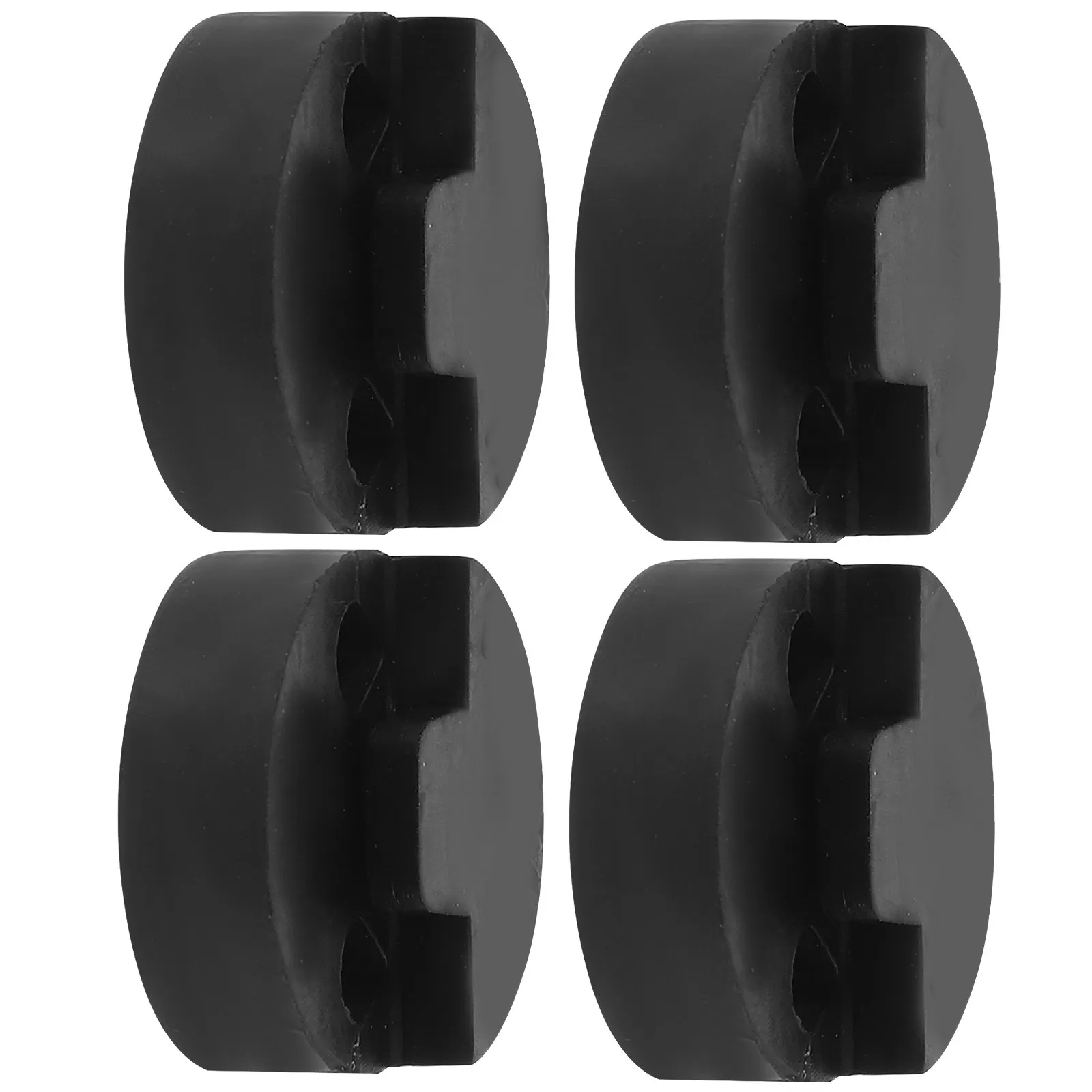 Violin Mute 4Pcs Round Rubber Noise Reducer Practice Aid for Quiet String Instrument Training