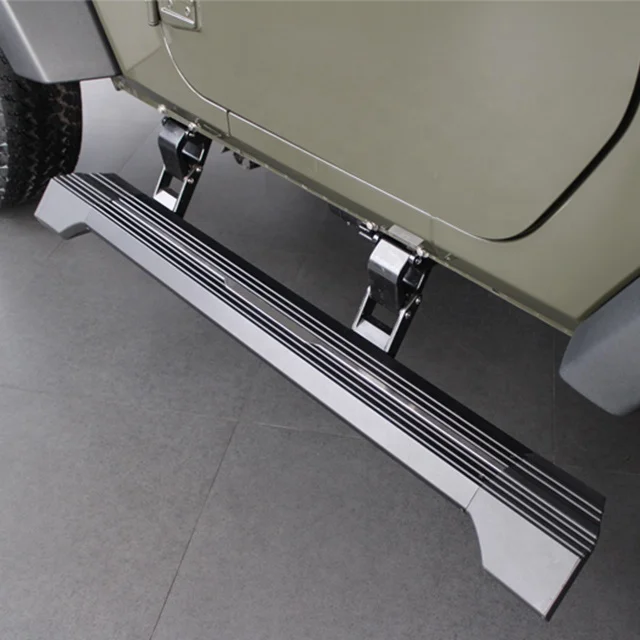 Marchepied latéral électrique pour Jeep Wrangler, pièces automobiles en aluminium, sortie d'usine, 2 portes, marche motorisée JK, 2011, 2017
