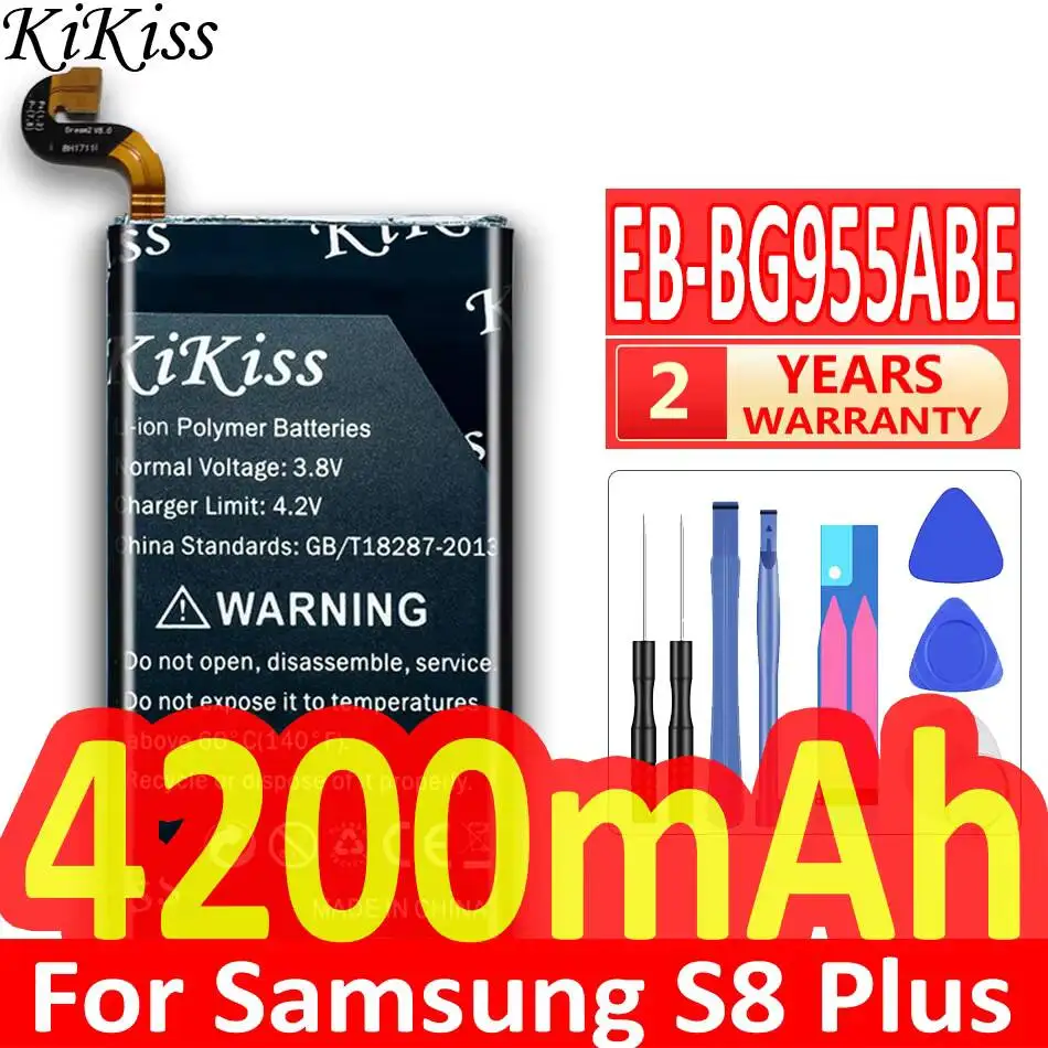 

4200mAh High Capacity Premium Replacement EB-BG955ABE Mobile Phone Battery For Samsung Galaxy S8 Plus S8+ G955