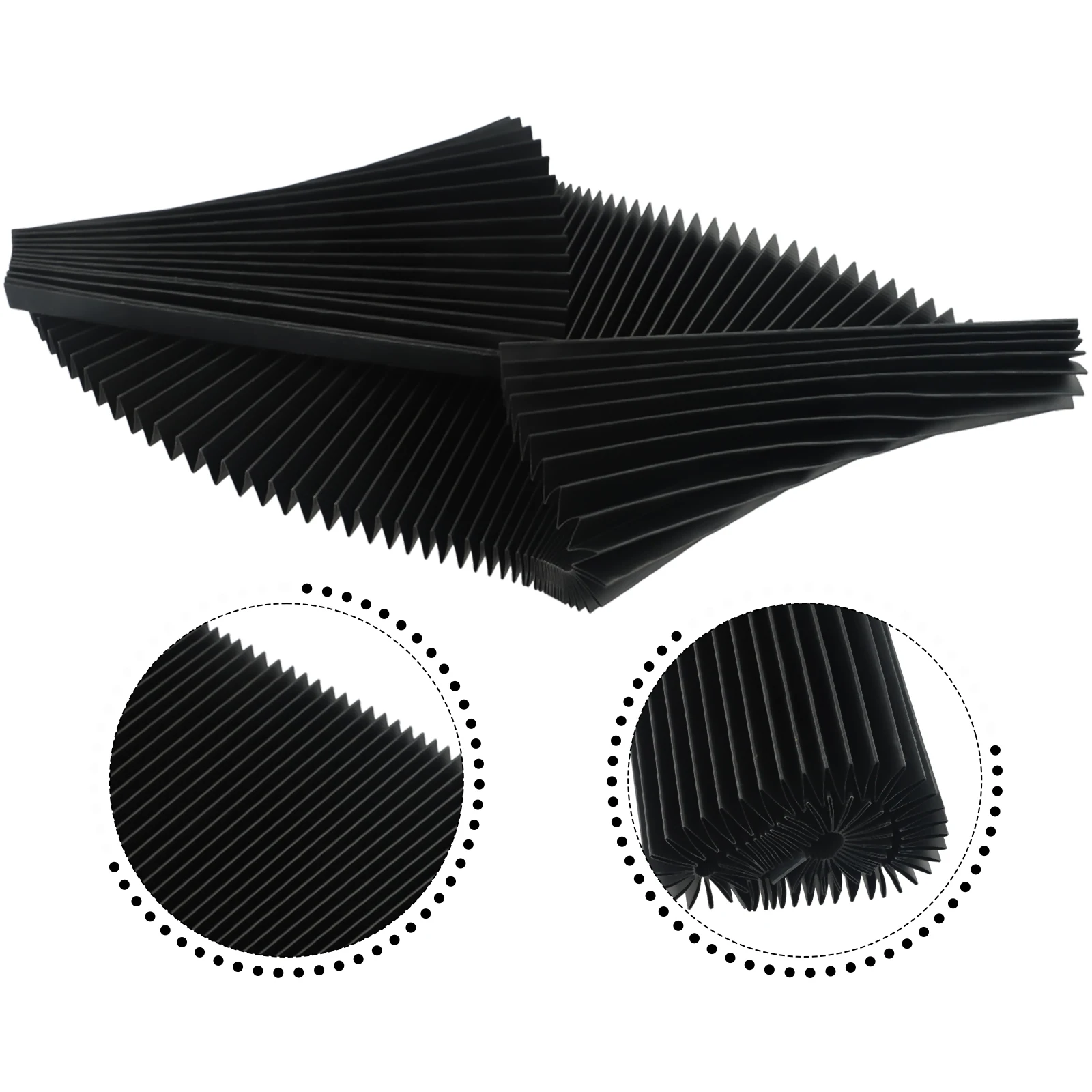 Multi-types CNC Milling Machine Flexible Guard Dust Cloth Three-proof Cloth Protective Flat Accordion Bellows Covers