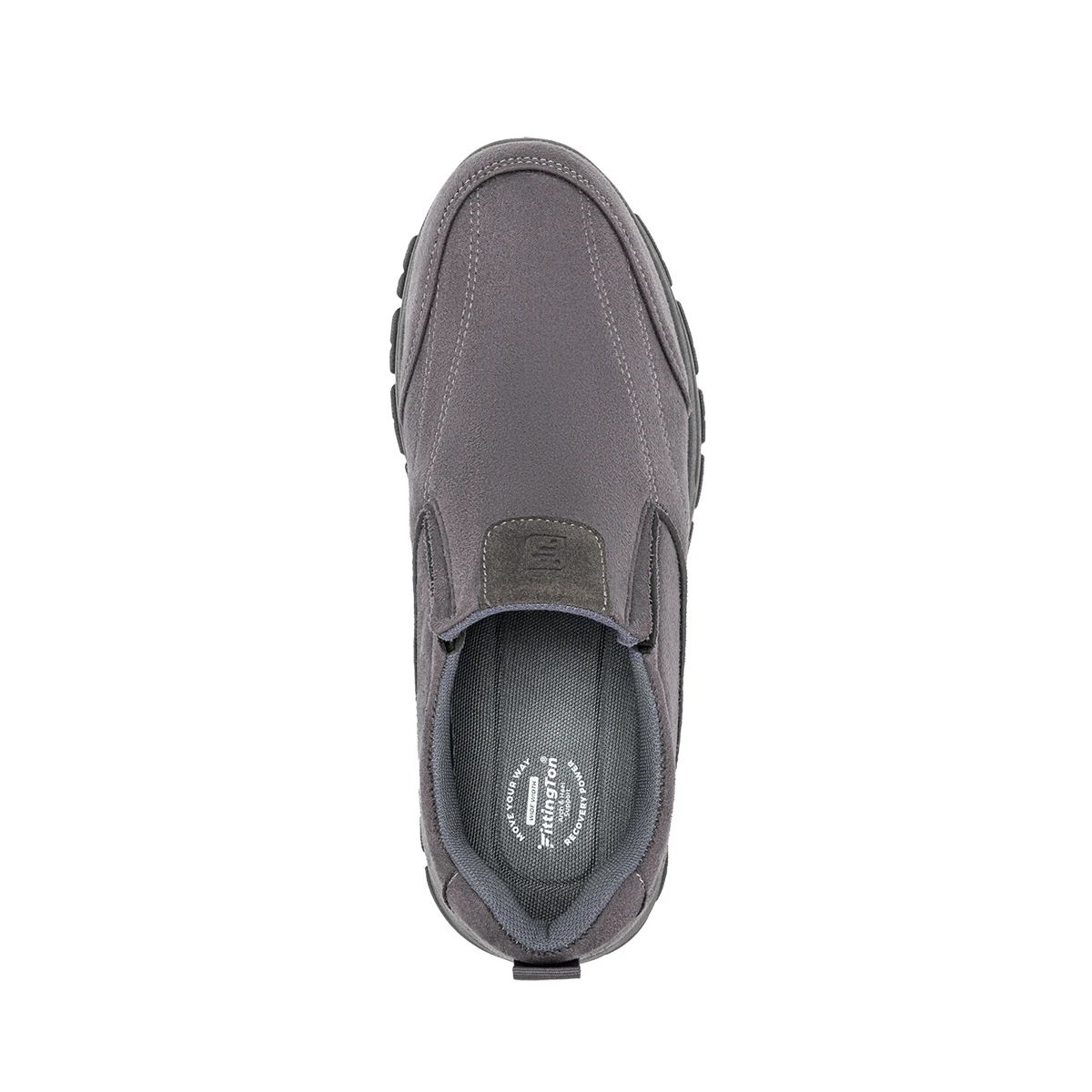 Fitville Herren-Slipper, ideal für Business-Casual-Looks, leicht und bequem, mit Fußgewölbe-Einlagen für ganztägigen Komfort. – Detail 7