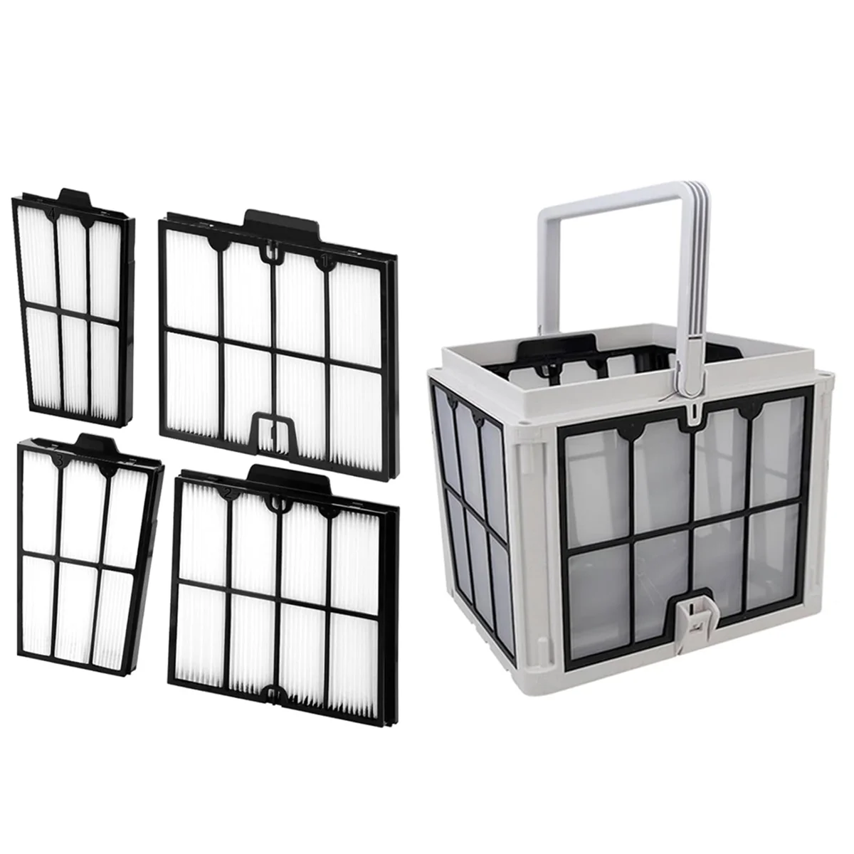 9991467-R4 Ultra Fine Filter for Dolphin Active 20,Pleated Pool Cleaner Replacement Parts(8Pack)