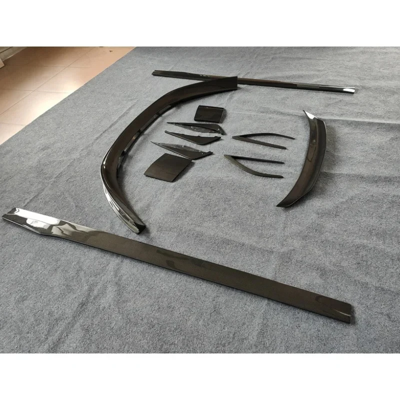 

Carbon Fiber Front Bumper Lip Side Skirts Rear Diffuser Rear Spoiler Body Kit