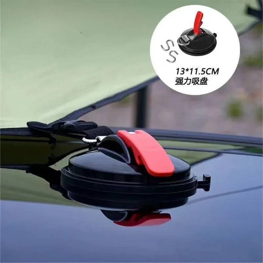 

Portable Car Powerful Suction Cup Tent Canopy Hook Strap Pet Suction Cups Outdoor Camping Luggage Strap Fixer Suction Cup