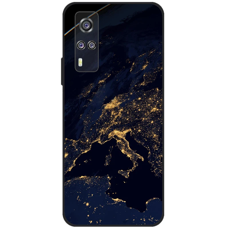 For Vivo Y53s For Vivo Y31 2021 Case Printed Marble TPU Silicone Phone Cover For Vivo Y51 V2030 Y 51 Y 31 VivoY31 Y53s 4G 6.58