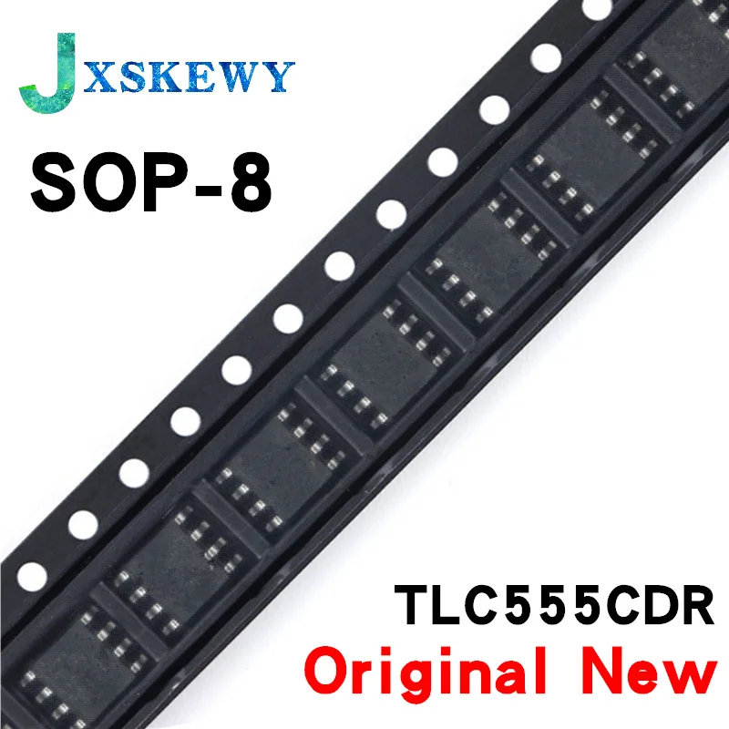 10PCS New TLC555CDR SOP-8 TL555C SOP8 TLC555 SOP TLC555CD