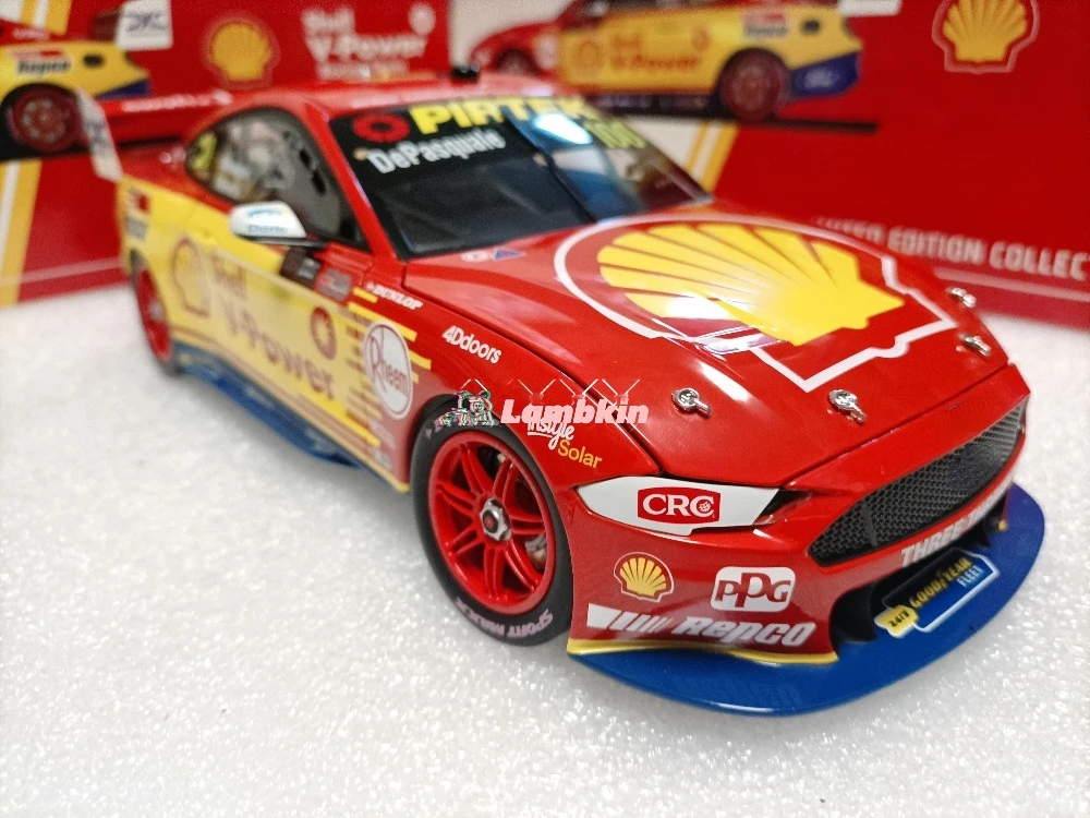 Authentic 1/18 For GT SHELL V-POWER 2022 Racing Model Miniature Collectible Ornament Car Model Pendant About 26cm