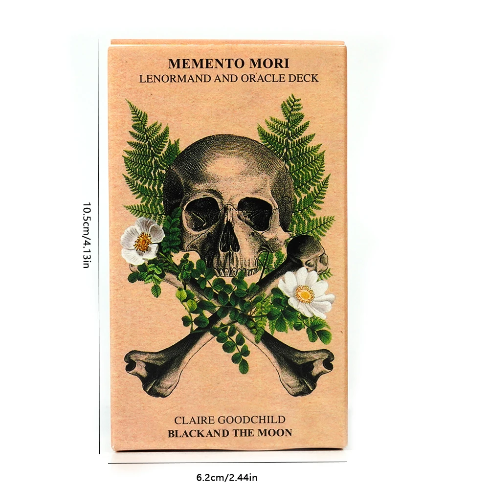 

Набор карт Ленорман и Оракул Memento Mori для предсказаний будущего, гадания, таро, настольных игр, подарок для любителей духовных практик