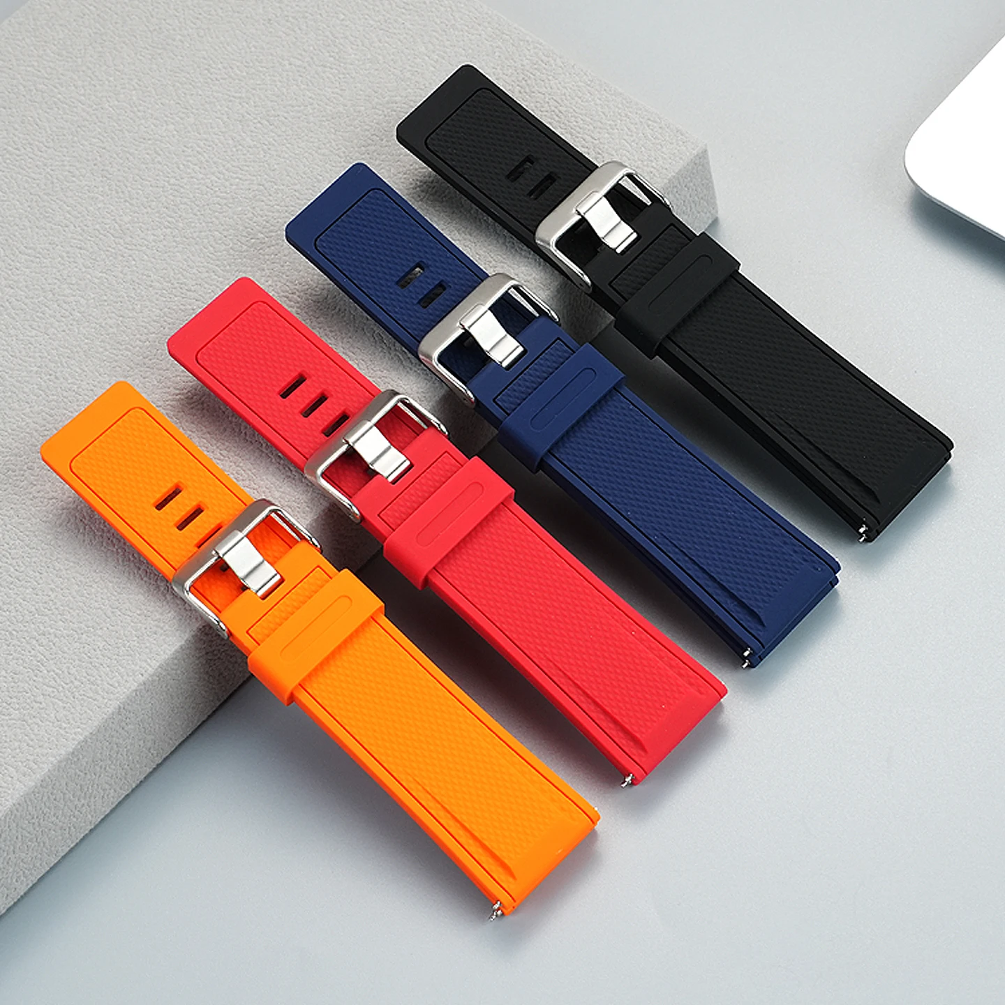 24Mm Silicone Watch…