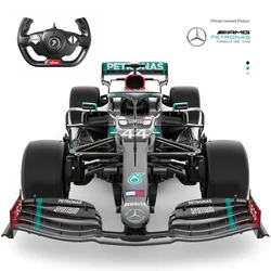 Mercedes-amg F1 W11 EQ 1:12 skala 1:18 RC Radio samochodowe pilot zabawka Model samochodu wyścigowego Auto maszyna prezent dla dzieci dorośli Rastar