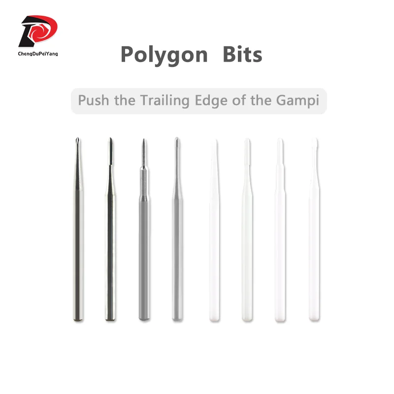 

Polygon Nail Drill Bits Remove Gel Carbide Manicure Tool