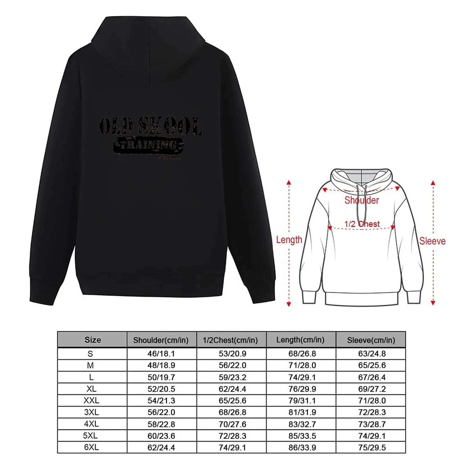Old Skool in Black Hoodie مقنعين قميص جرافيك تي شيرت الرجال الرجال العرق قميص الخريف سترة الرجال رياضية
