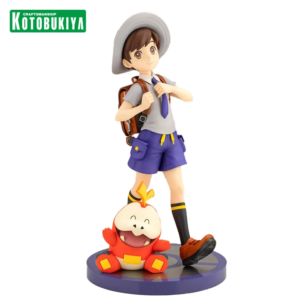 Kotobukiya Artfx J Pocket Monsters Fuecoco Collectie Serie Anime Figuur Action Figure Action Figure Model Versiering