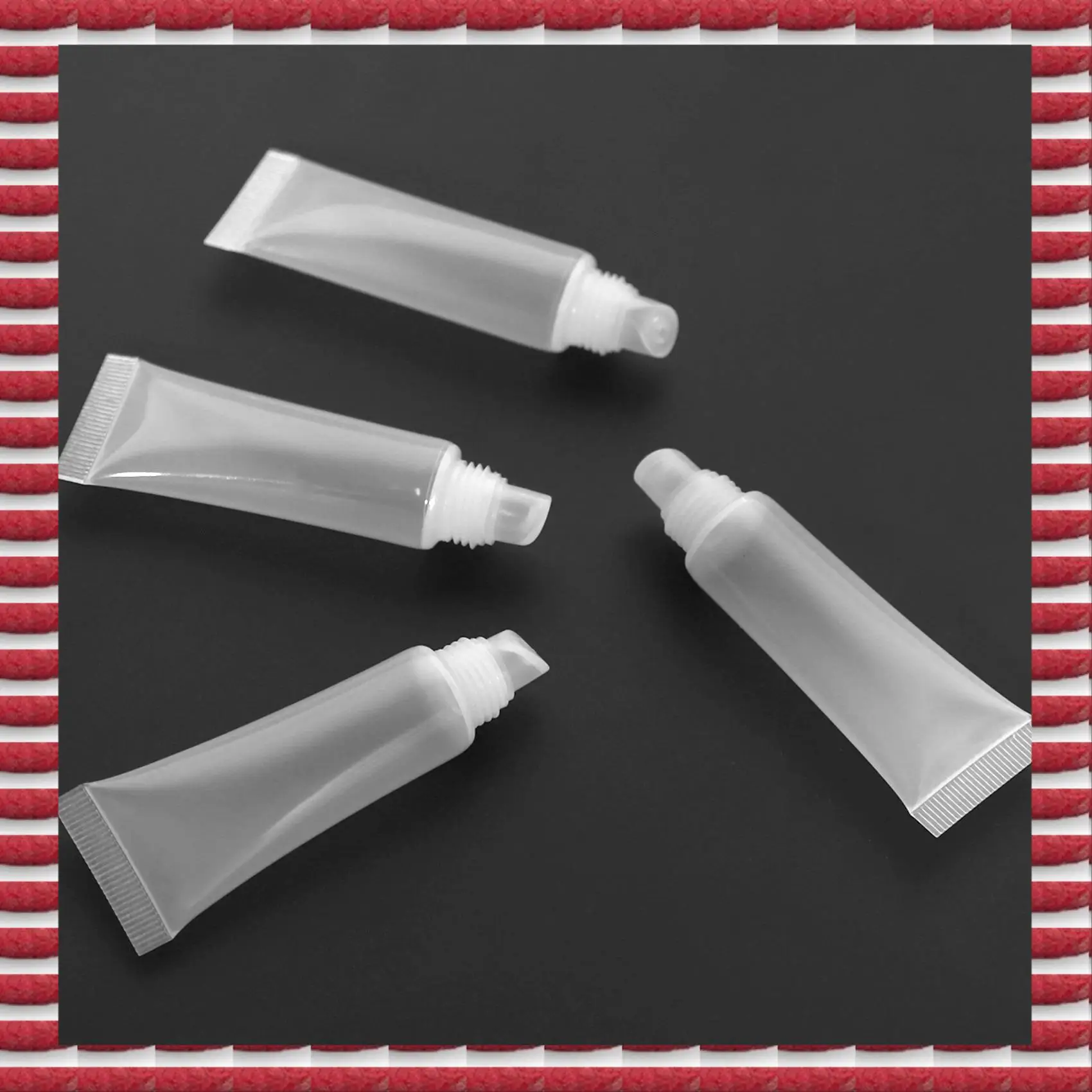 

A97G 150 Pack 10Ml Lip Gloss Tubes Empty Lotion Refill Tubes Soft Squeeze Tubes For DIY Travel Distribution Bottle