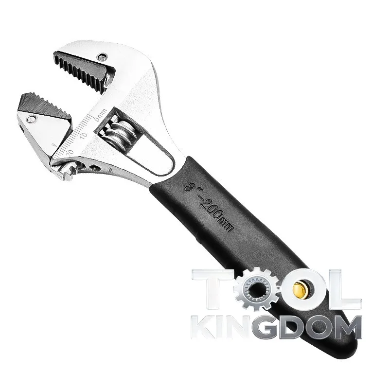 

Ratchet self-locking adjustable plumbing wrench, universal waterproof without jamming, 2 for multi scenario maintenance