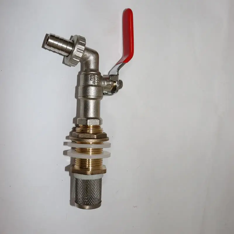 1/2 Garden Irrigation IBC Outlet Tank Water Tap Faucet Valve IBC Ton Drum Joint Ton Barrel Brass Switch IBC Accessories