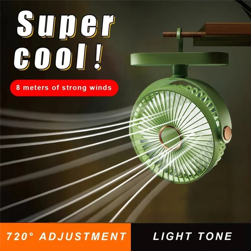 -A25M O ventilador de mesa é silencioso e ajustável. O ventilador portátil é recarregável e pode ficar por um longo tempo em casa