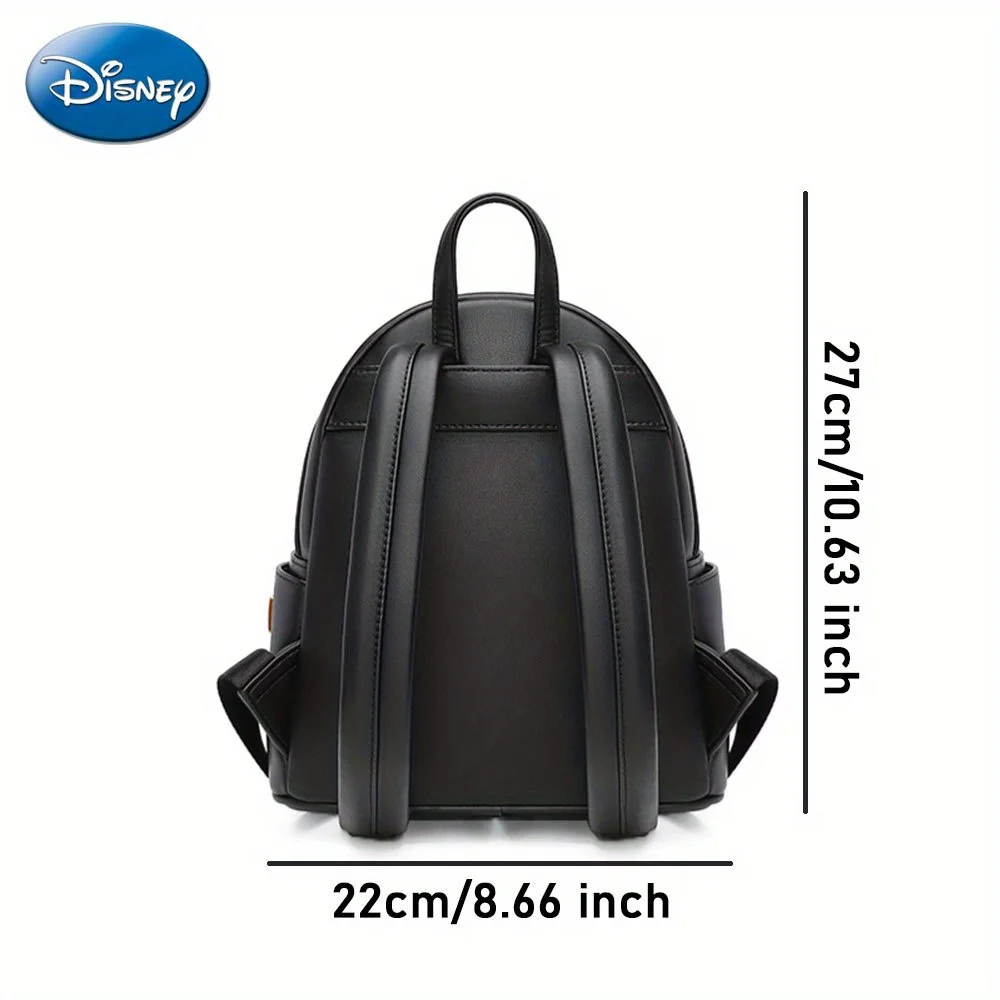 1PC Disney Officially Licensed Mickey Cartoon Image Shoulder Bag Cute Comfortable Work Backpack Trendy Leisure Travel Bag