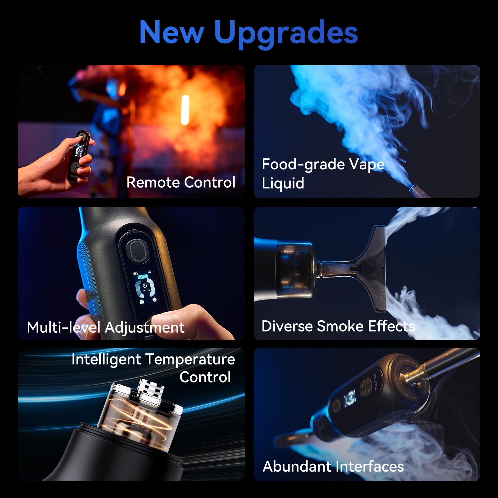 TELESIN C40 40W Smoke Machine for Photography
