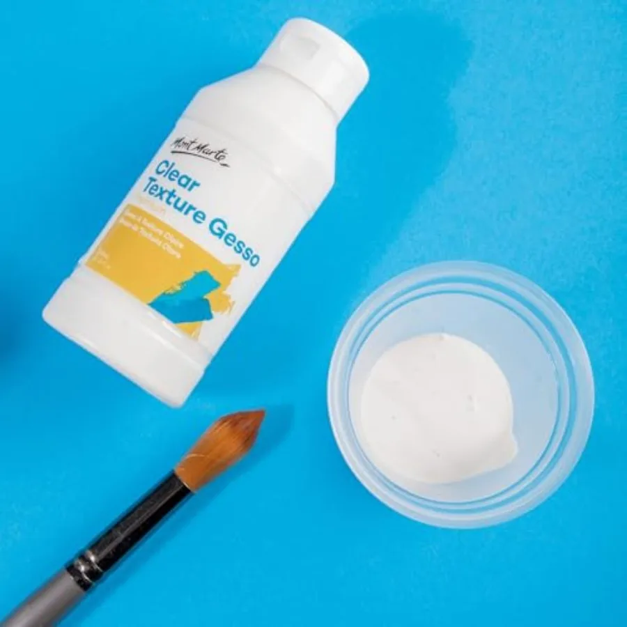 Premium Clear Texture Gesso Acrylic Medium 8.45oz 250ml