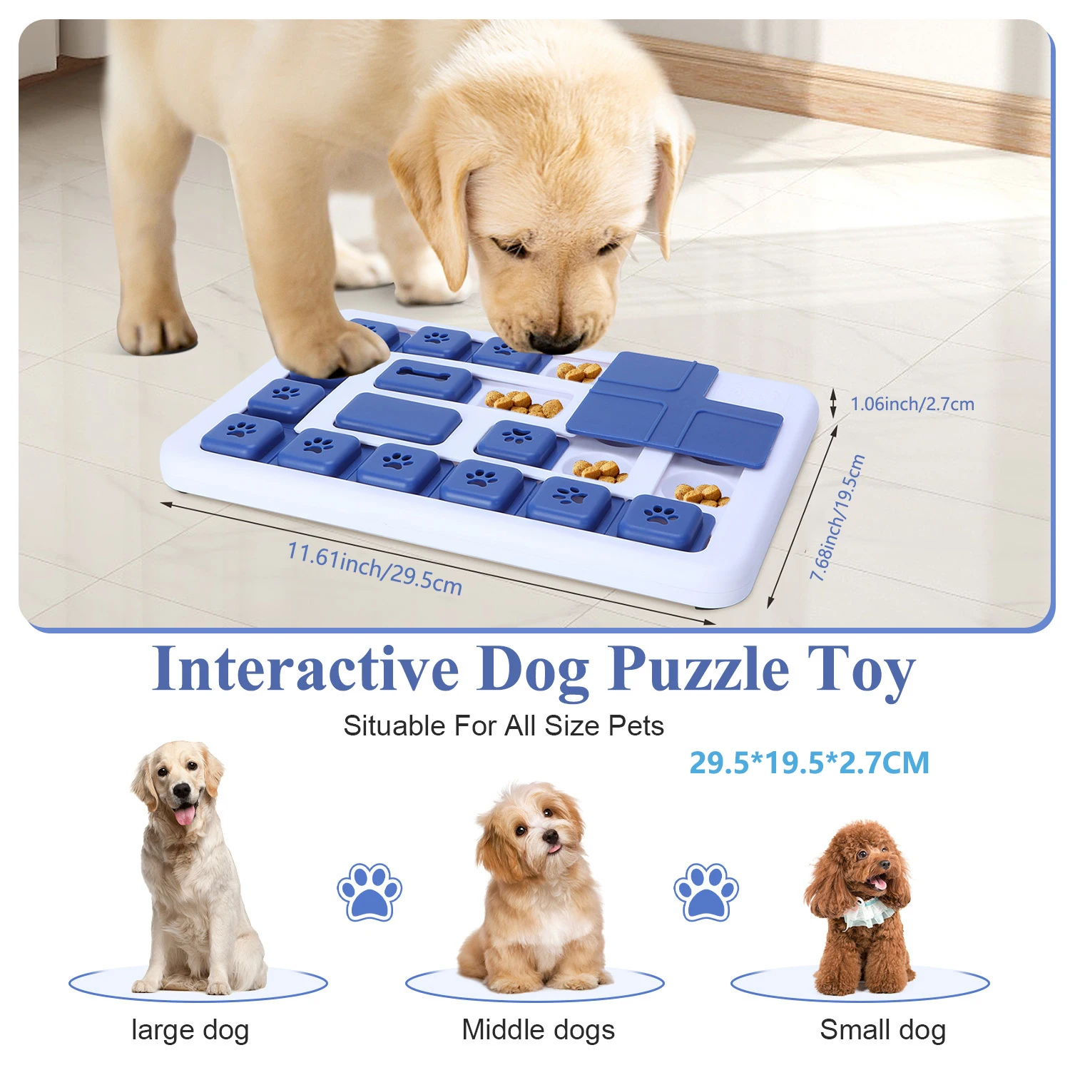 Dog Toys For Puppies Interactive Dog Toys For Training DogEnrichment Toys For Large Medium Small Smart Dogs Pet Puzzles To