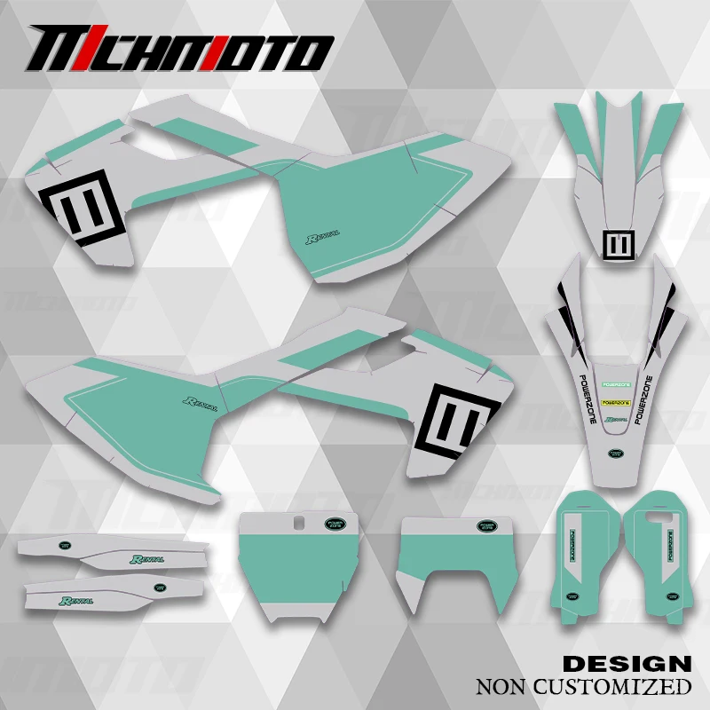 

MCHMFG New Style Graphics Decals Stickers Kit For Husqvarna 2017 2018 2019 TE FE 2016 2017 2018 TC FC TX FX FS 125 250 450